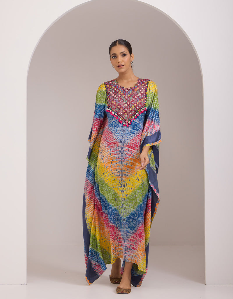 Shibori Kaftan