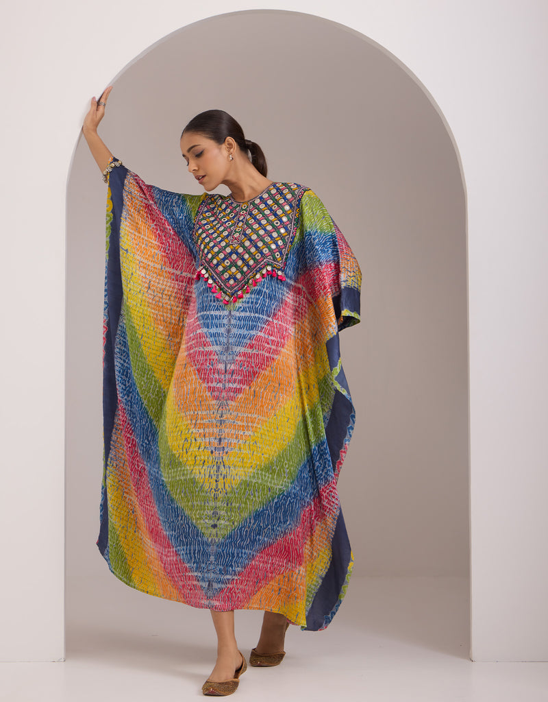 Shibori Kaftan