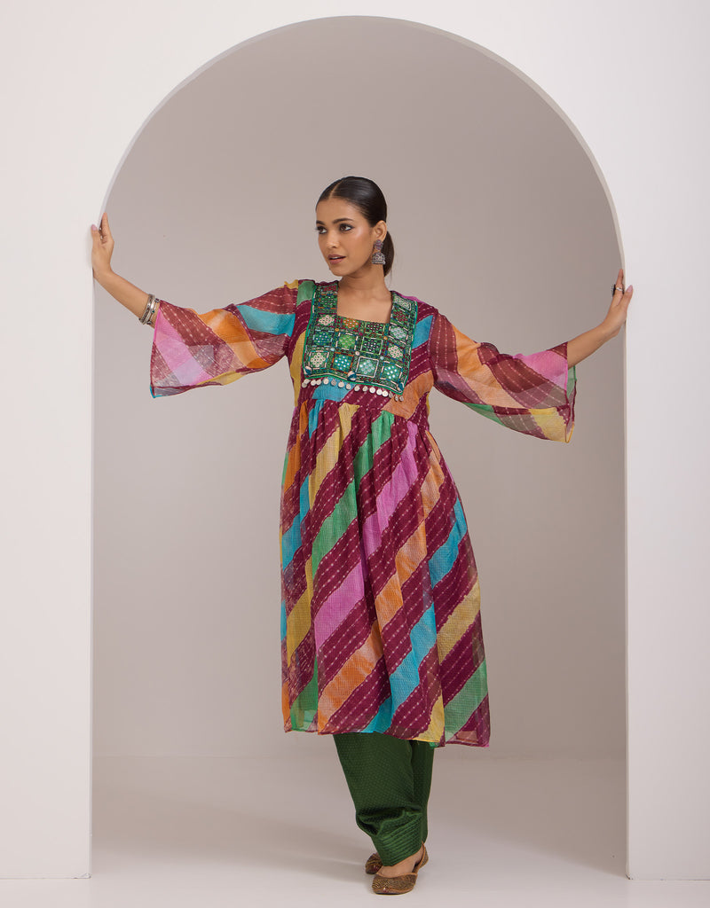 Lehriya Kurta And Salwar