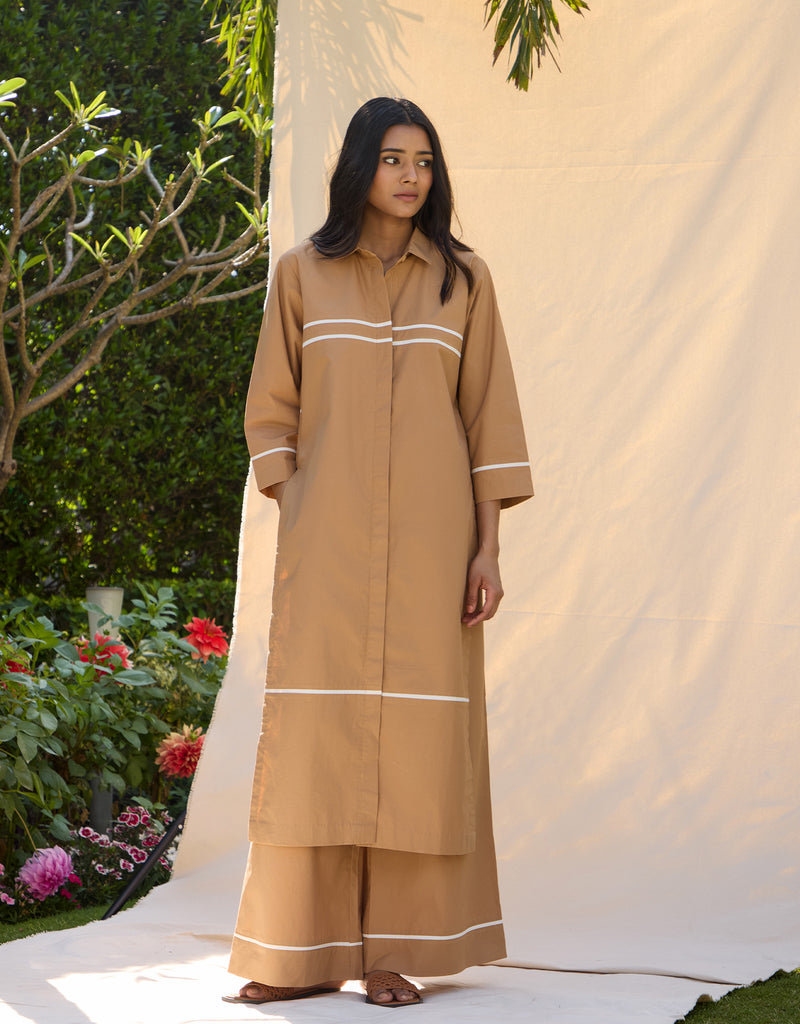 Camel Tunic And Pants
